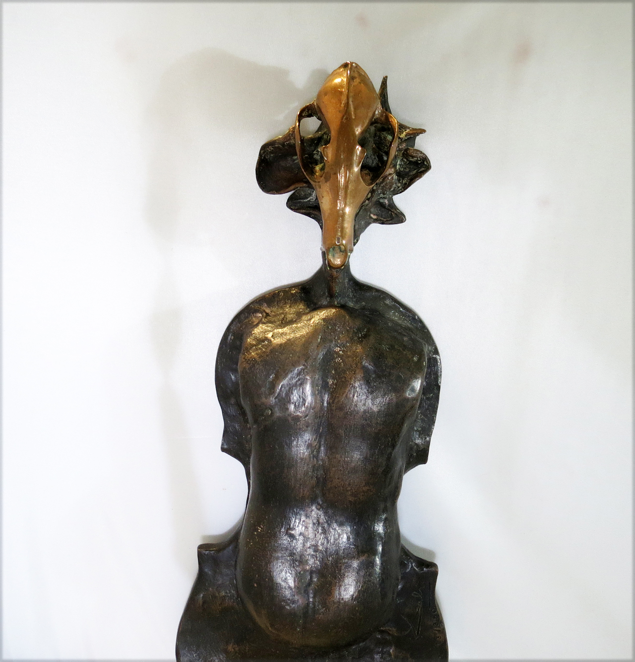 The Violin Bronze Sculpture by Salvador Dali Modernism